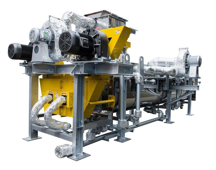 Kenki double screw sludge dryer Kenki double screw sludge dryer